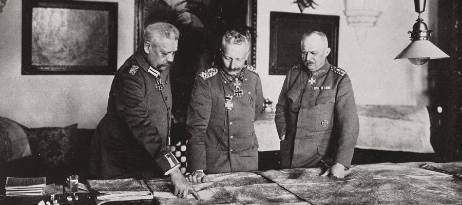 Hindenburg-Wilhelm II.-Ludendorff